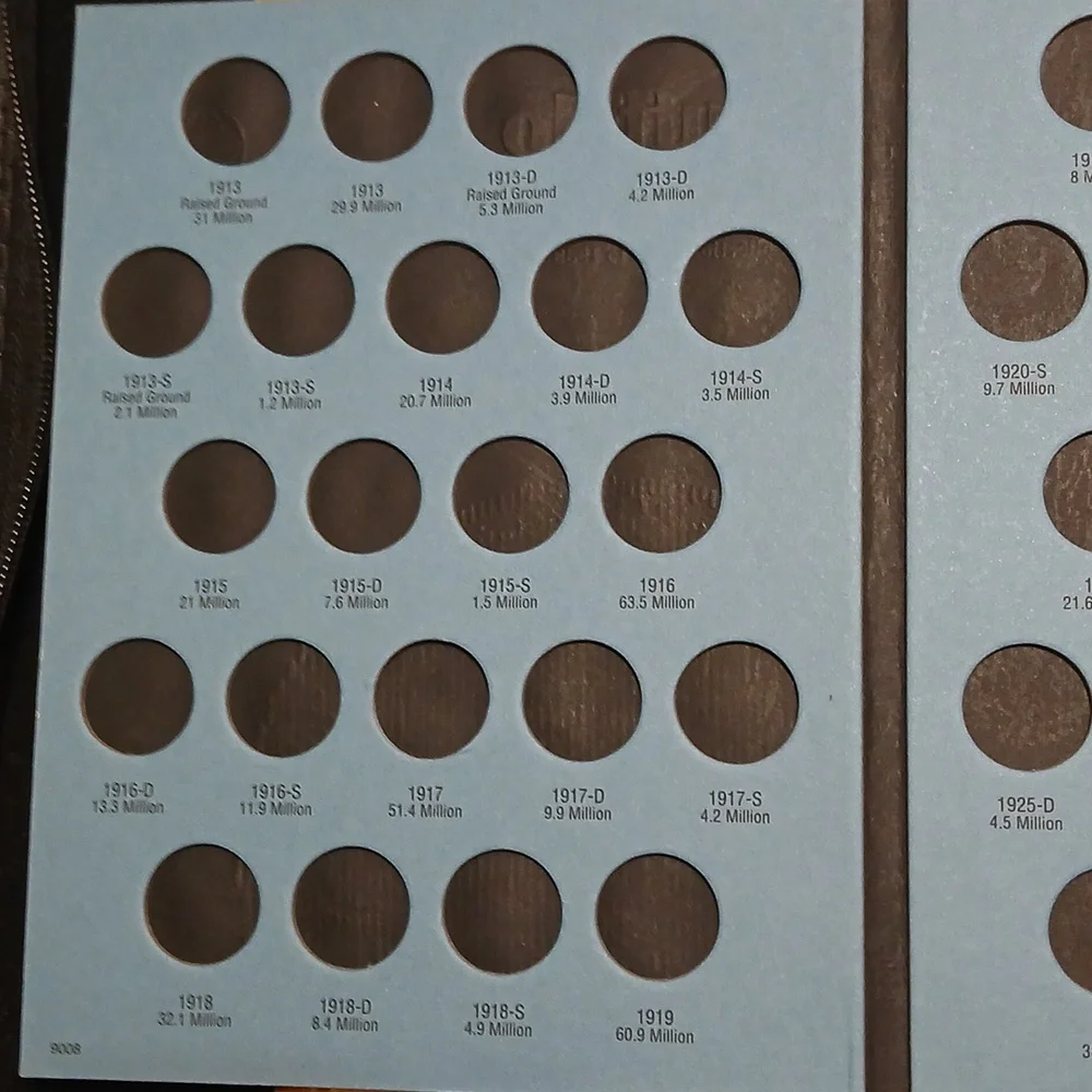 Buffalo Nickels Coin Folder